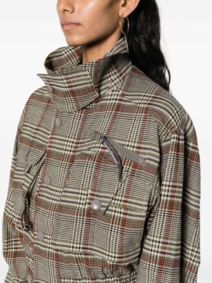 Vivienne Westwood Memphis cropped bomber jacket - ShopStyle